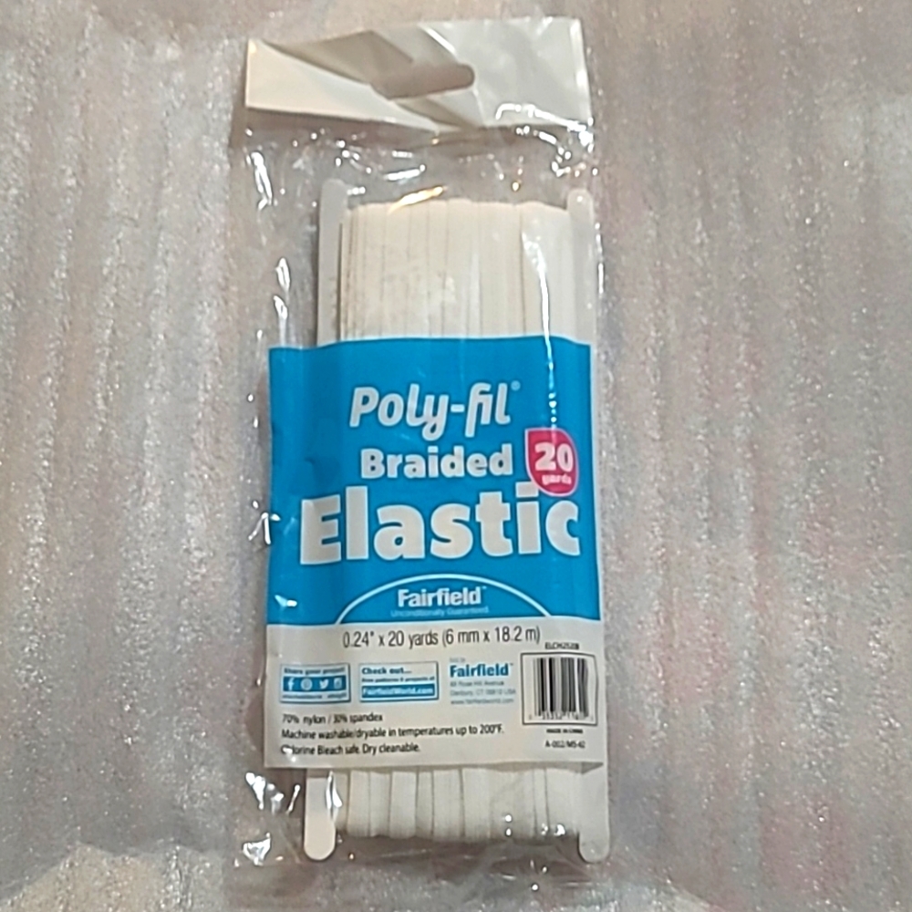 Fairfield Polyfil Braided Elastic